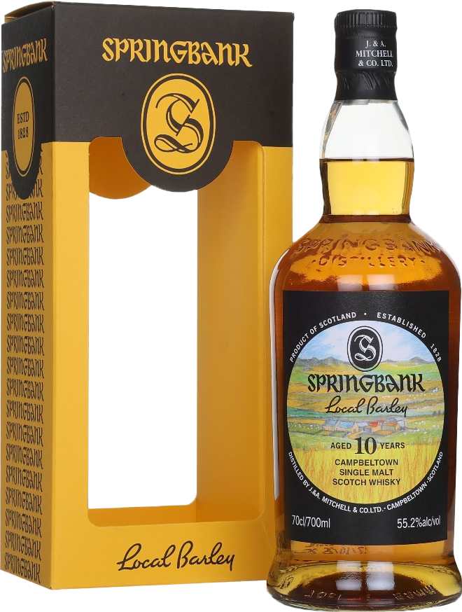10ee1026SPRINGBANK SAXPLAYER スコッチウイスキー希少 Springbank 10 Year Old Local Barley 2026 Release Single Malt