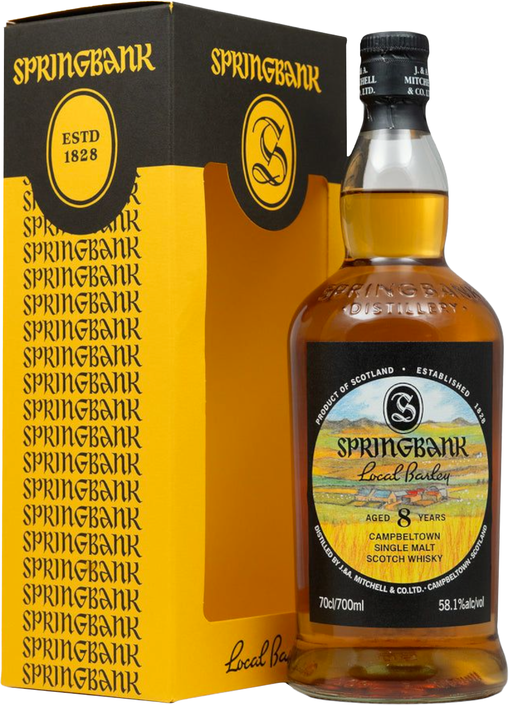 Springbank Local Barley 8 Year Old 2026 Release Single Malt Scotch Springbank Local Barley 8 Year Old 2026 Release Single Malt Scotch