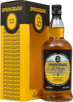 Springbank Local Barley 8 Year Old 2026 Release Single Malt Scotch