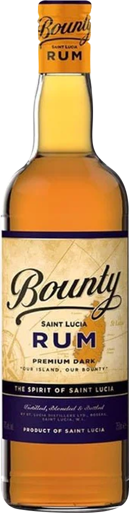 St Lucia Distillers 'The Spirit of St Lucia' Bounty Premium Dark Rum.png