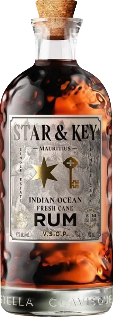Star & Key Single Estate Indian Ocean Single Cask VSOP Rum (700mL)