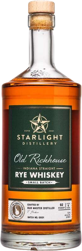 Starlight Distillery 'Old Rickhouse' Straight Rye Whiskey
