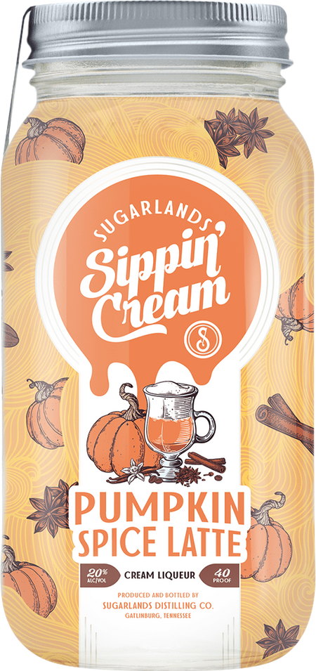 Sugarlands Shine Appalachian 'Sippin' Cream' Pumpkin Spice Latte Cream Liqueur