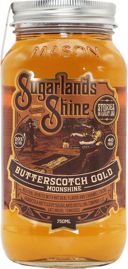 Sugarlands Shine Butterscotch Gold Moonshine