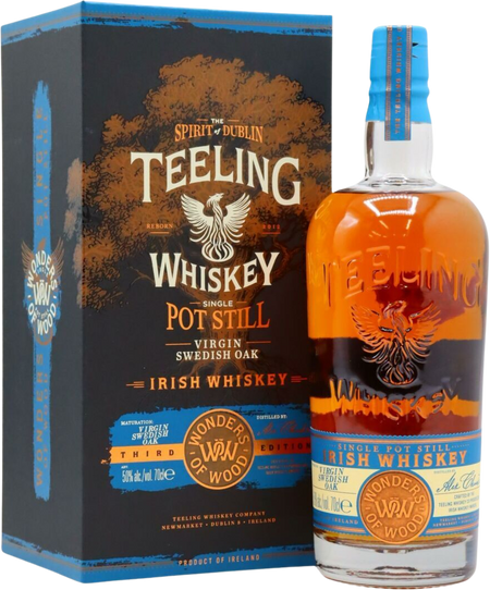 The Teeling Whiskey Co. 'Wonders of Wood' Third Edition Virgin Swedish Oak Single Pot Still Irish Whiskey