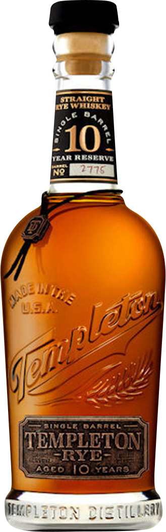 Templeton Single Barrel Straight Rye Whiskey
