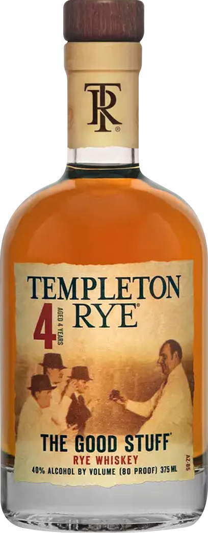 Templeton 'The Good Stuff' 4 Year Old Rye Whiskey (375mL)