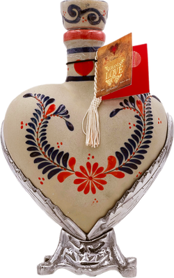 Grand Love Ceramic Hand Painted Reposado Tequila (1.75L)