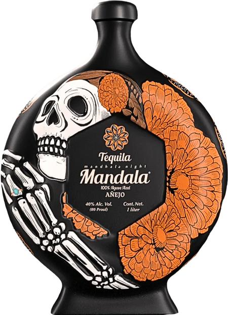 Mandala Dia De Muertos La Catrina 2025 Limited Edition Añejo Tequila (1L)