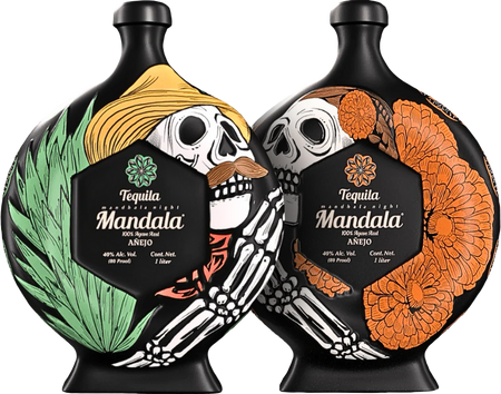 Mandala Dia De Muertos 'Life After Death' 2025 Limited Edition Añejo Tequila Set (2L)