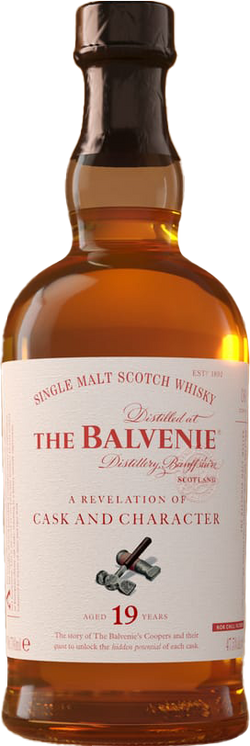 The Balvenie A Revelation of Cask and Character 19 Year Old Single Malt Scotch Whisky