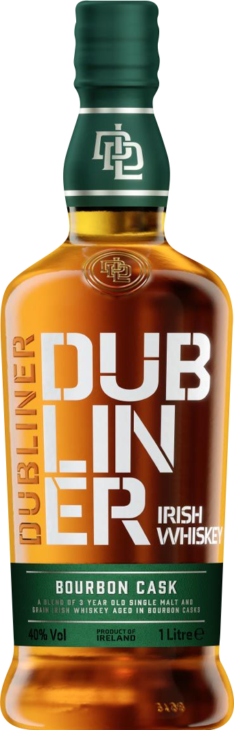 The Dubliner Bourbon Cask Aged Blended Irish Whiskey (1L)