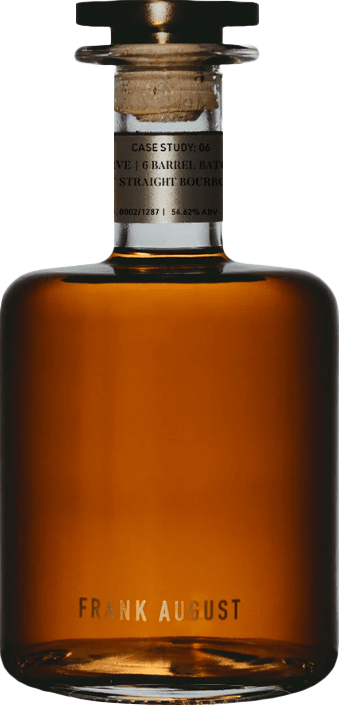 Frank August Case Study: 06 Legacy Reserve 6 Barrel Batch Bourbon Whiskey