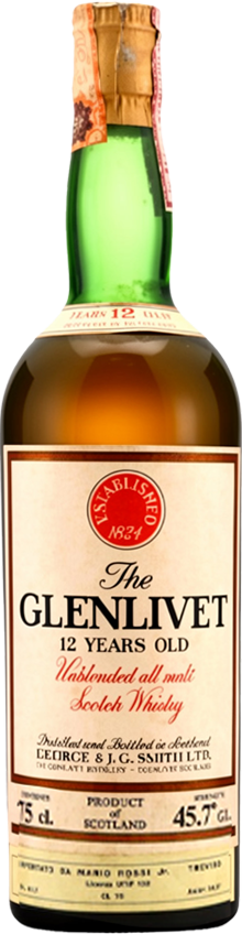 The Glenlivet 12 Year Old 1960s Scotch Whisky