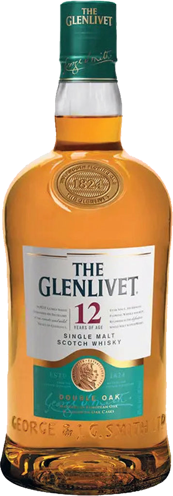 The Glenlivet 12 Year Old Single Malt Scotch Whisky (1.75L)