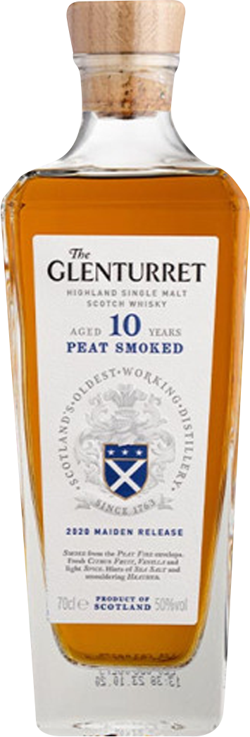 The Glenturret Peat Smoked 10 Year Old Single Malt Scotch Whisky (700mL)