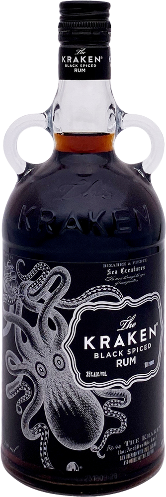 The Kraken Dark Label 70 Proof Black Spiced Rum