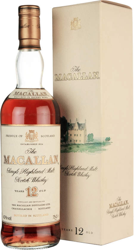 The Macallan 12 Year Old 1990s Single Malt Scotch Whisky
