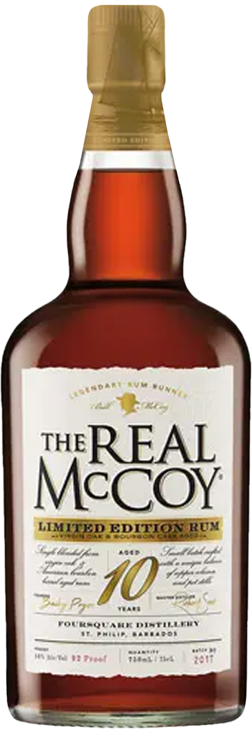 The Real McCoy Foursquare Distilery 10 Year Old Rum