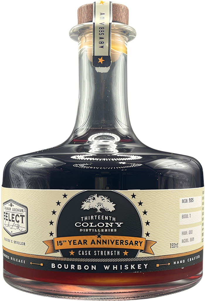 Thirteenth Colony Distilleries 15th Year Anniversary Cask Strength