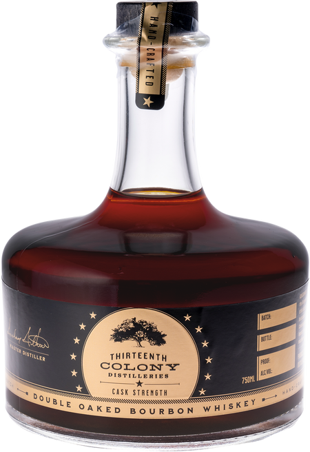 Thirteenth Colony Distilleries Double Oaked Bourbon Whiskey