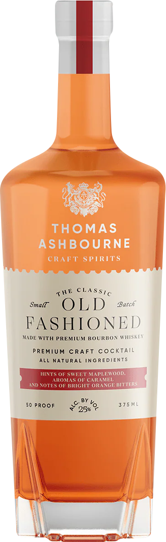 Thomas Ashbourne The Classic Old Fashioned Cocktail (375mL)