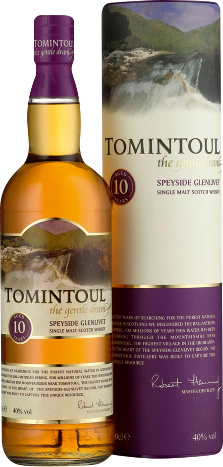 Tomintoul 10 Year Old Single Malt Scotch Whisky