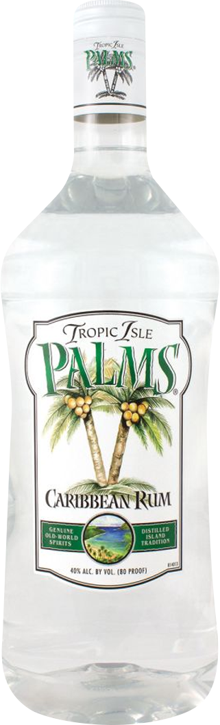Tropic Isle Palms Silver - White Rum (1.75L)