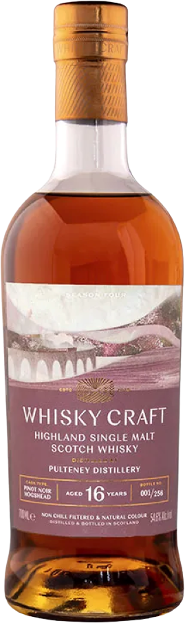 Whisky Craft Pulteney Distillery 16 Year Old Single Malt Scotch Whisky (700mL)