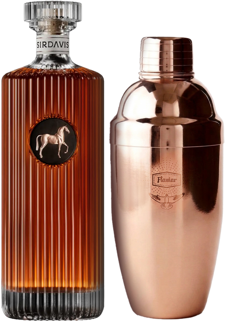 SirDavis American Whisky & Flaviar Cocktail Shaker (Buy 1 Get 1 Free)