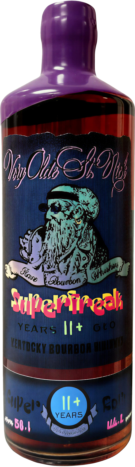 Very Olde St. Nick Superfreak 11+ Year Old Rare Bourbon Whiskey