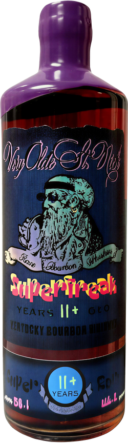 Very Olde St. Nick Superfreak 11+ Year Old Rare Bourbon Whiskey