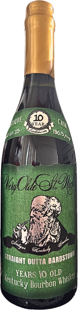 Very Olde St. Nick Straight Outta Bardstown 10 Year Old Single Barrel Bourbon Whiskey