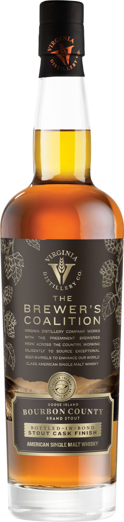 VDC Brewer's Coalition Goose Island Bourbon County Stout Cask Finish American Single Malt Whisky (700mL)