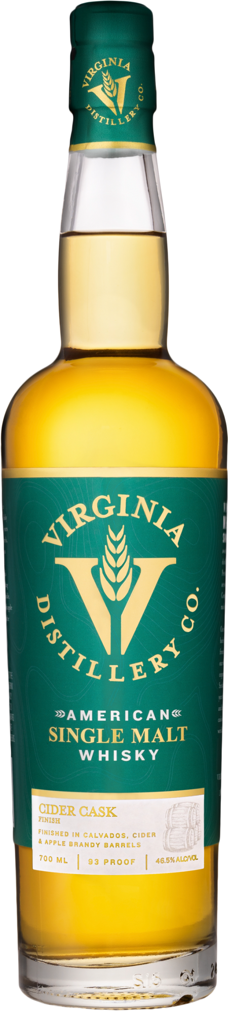 VDC Cider Cask Finish American Single Malt Whisky (700mL)