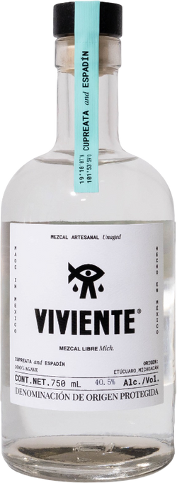 Viviente Cupreata and Espadin Mezcal