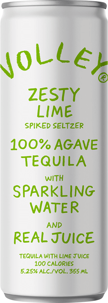 Volley Zesty Lime Tequila Spiked Seltzer (354mL)