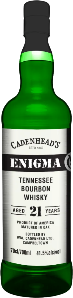 Cadenhead's Enigma 21 Year Old Tennessee Bourbon Whisky (700mL)