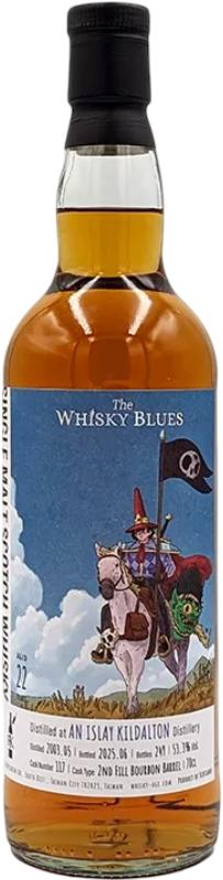 Whisky Age The Whisky Blues An Islay Kildalton Distillery 22 Year Old Single Malt Scotch Whisky (700mL)