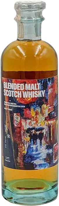 Whisky Concerto “Le Flaneur” 7 Years Old Palo Cortado Quarter Cask 2017 Blended Malt Scotch Whisky (700mL)