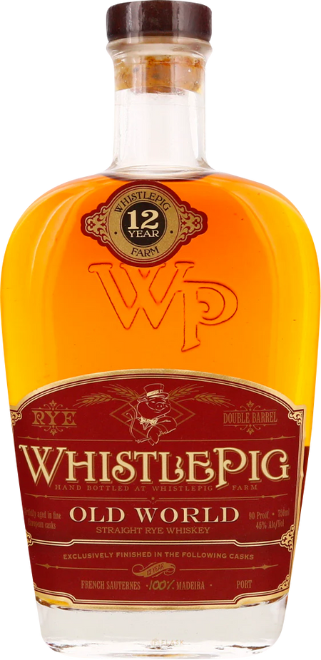 WhistlePig Old World Series Madeira Finish 12 Years Old Straight Rye Whiskey