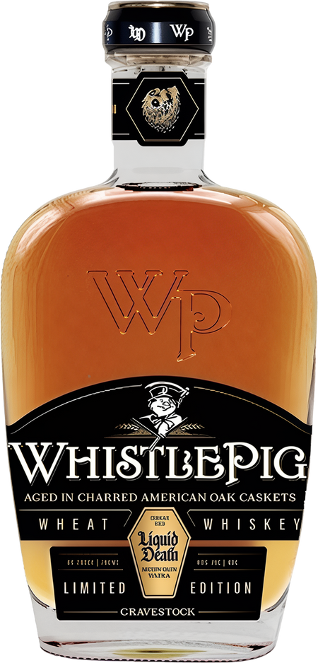 WhistlePig Liquid Death GraveStock Wheat Whiskey