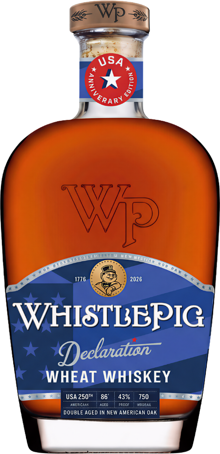 WhistlePig The Declaration USA 250th Anniversary Limited Edition Wheat Whiskey