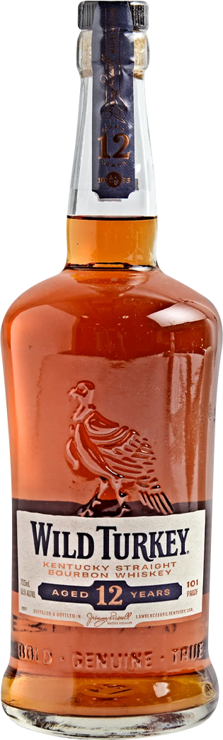Wild Turkey 12 Year Old Kentucky Straight Bourbon Whiskey