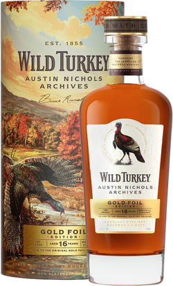 Wild Turkey Austin Nichols Archives Gold Foil Edition Bourbon Whiskey