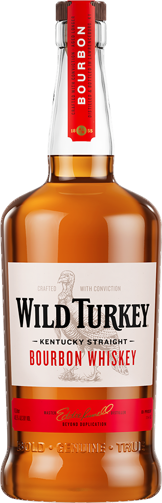 Wild Turkey Kentucky Straight Bourbon Whiskey (1L)