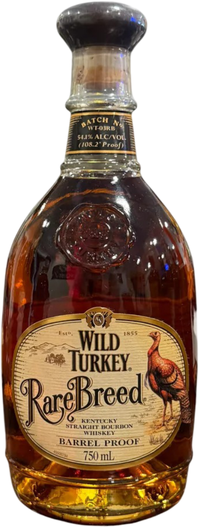 Wild Turkey Rare Breed Batch WT-03RB Barrel Proof Bourbon Whiskey