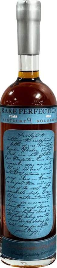 Rare Perfection 9 Year Old Single Barrel Cask Strength Bourbon Whiskey
