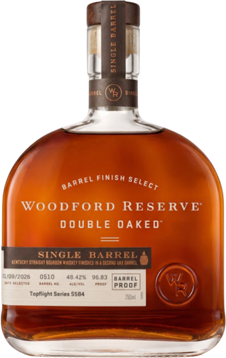 Woodford Reserve Double Oaked Topflight Series S5B4 Private Single Barrel Bourbon Whiskey