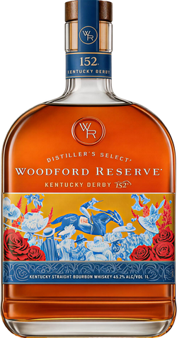 Woodford Reserve Kentucky Derby® 152 Limited Edition Bourbon Whiskey (1L)